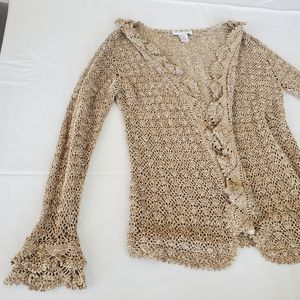 Newport News silk blend sweater, size medium